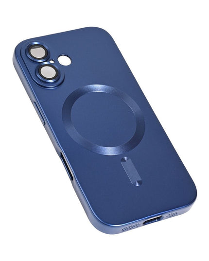 Maska za iPhone 17 6.3 tamno plava Magsafe Chrome