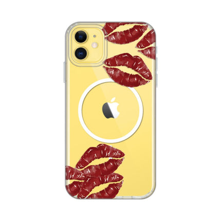Maska za iPhone 11 6.1 Kisses Print Magsafe