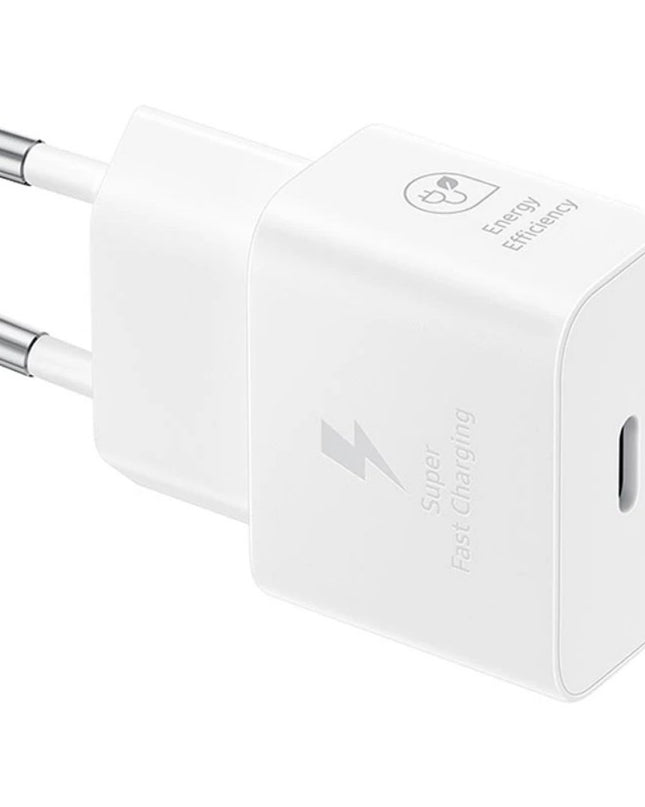 Samsung kucni punjac (USB Type-C) 3A 25W sa kablom beli (EP-T2510-NBE)
