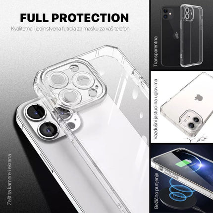 Maska za iPhone 17 Pro Max 6.9 transparent Full Protection