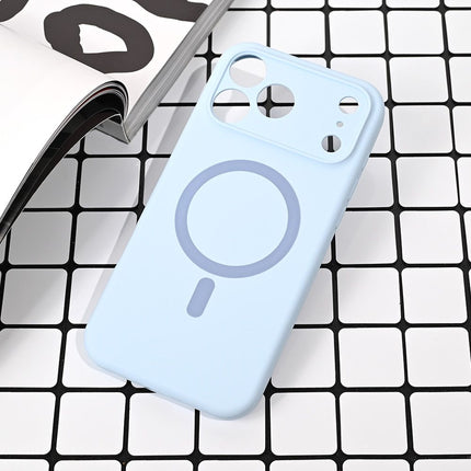 Maska za iPhone 17 Pro Max 6.9 svetlo plava Magsafe Pure color
