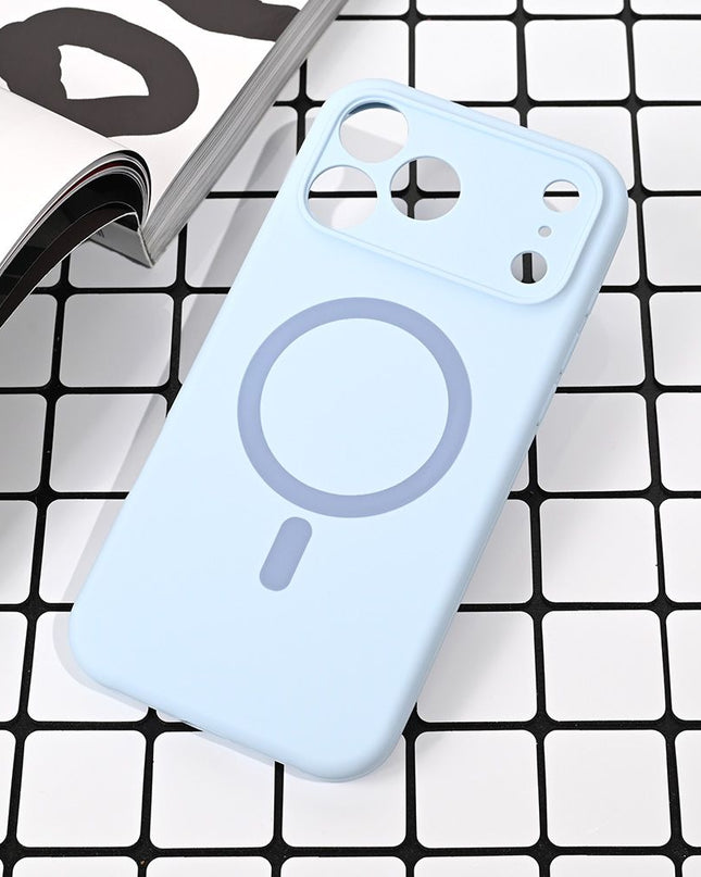 Maska za iPhone 17 Pro Max 6.9 svetlo plava Magsafe Pure color