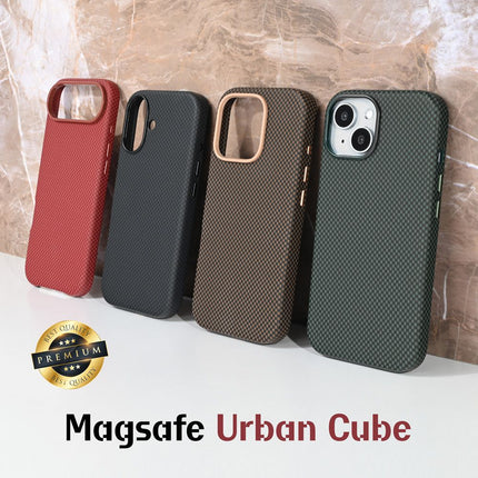 Maska za iPhone 13/14 6.1 braon Magsafe Urban Cube