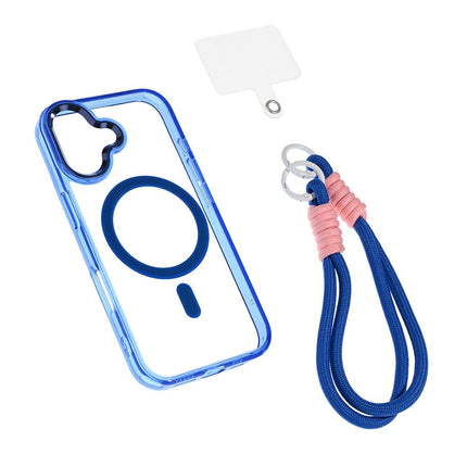 Maska za iPhone 17 6.3 tamno plava Magsafe Loop