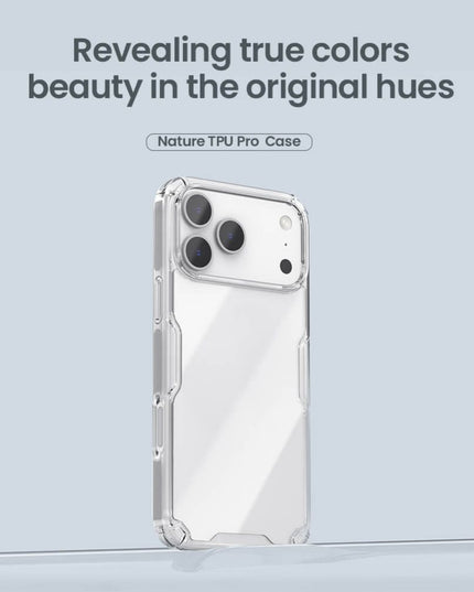 Maska za iPhone 17 Pro 6.3 transparent Nillkin Nature Pro