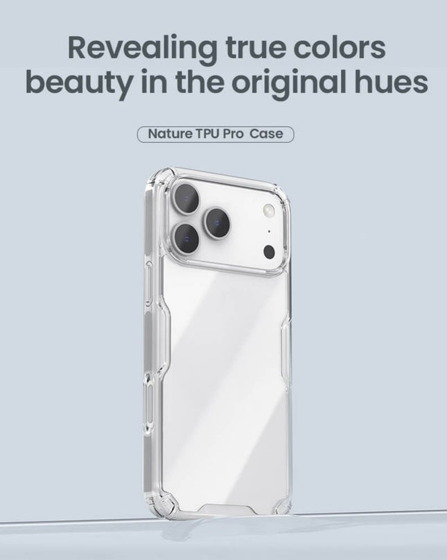 Maska za iPhone 17 Pro 6.3 transparent Nillkin Nature Pro