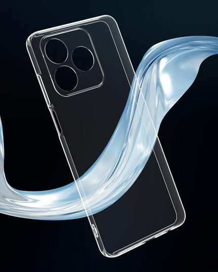 Maska za Honor X5c Plus transparent silikonska Ultra Thin