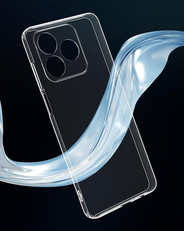 Maska za Honor X5c Plus transparent silikonska Ultra Thin