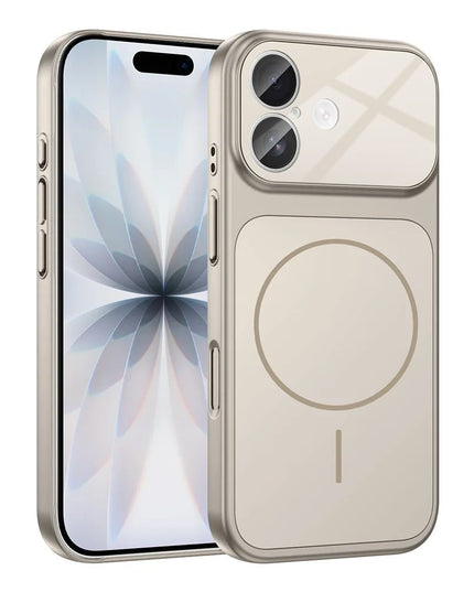 Maska za iPhone 17 6.3 siva Magsafe LookLike