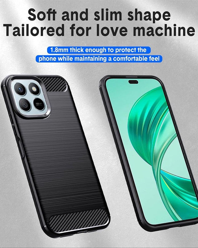 Maska za Honor X7d 4G/400 Smart 5G crna Defender Safeguard