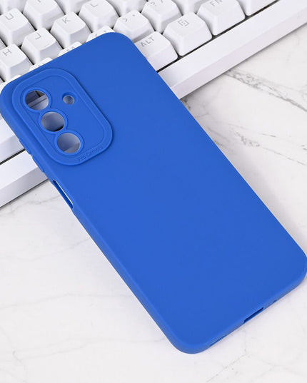 Maska Silikon Pro Camera za Samsung A175 Galaxy A17 tamno plava