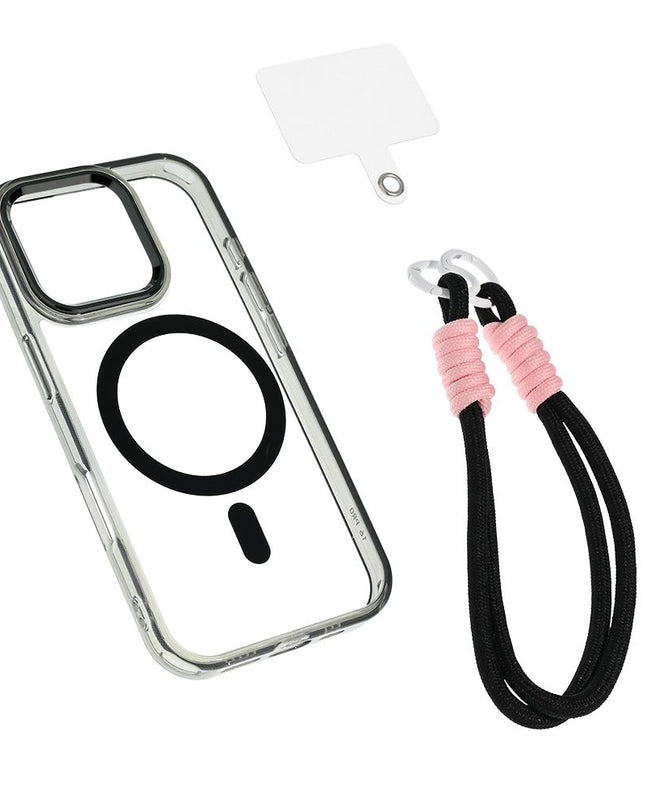 Maska za iPhone 16 Pro 6.3 crna Magsafe Loop