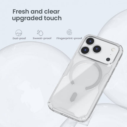 Maska za iPhone 17 Pro 6.3 transparent Nillkin Nature Pro Magnetic