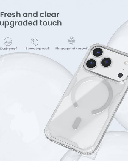 Maska za iPhone 17 Pro 6.3 transparent Nillkin Nature Pro Magnetic