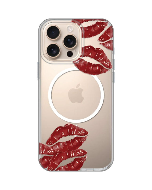 Maska za iPhone 16 Pro Max 6.9 Kisses Print Magsafe