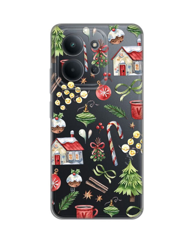 Maska za Xiaomi Redmi 15C 4G Winter Spirit Silikonska Print Skin