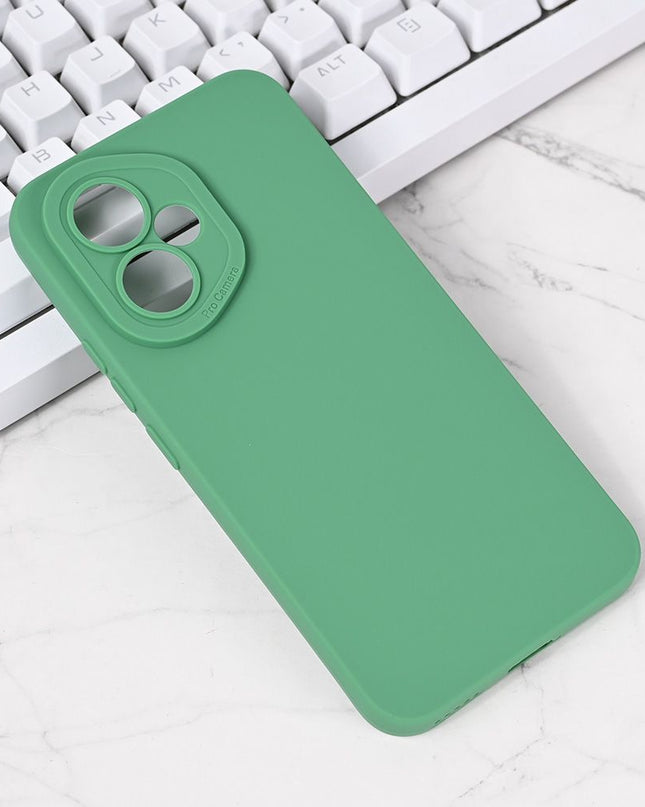 Maska Silikon Pro Camera za Honor 400 zelena