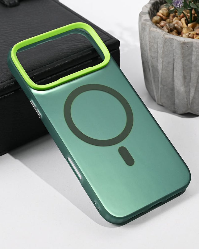 Maska za iPhone 17 Pro Max 6.9 zelena Magsafe Clear