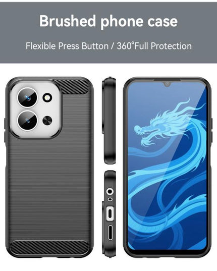 Maska za Xiaomi Redmi 15C 4G EU 173mm crna Defender Safeguard