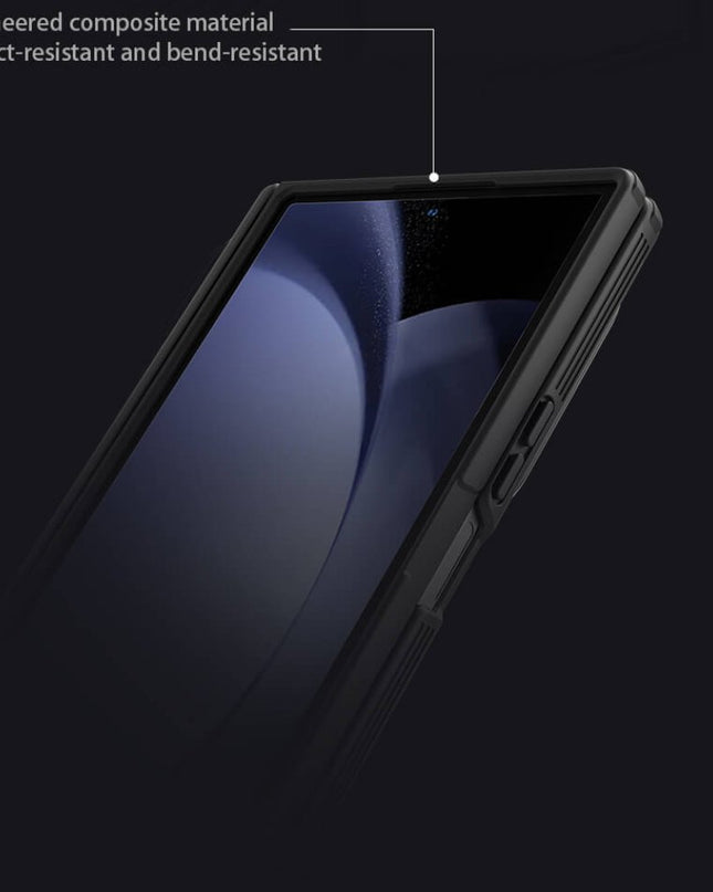 Maska za Samsung F976B Galaxy Z Fold 8 Ultra crna Nillkin CamShield Prop Magnetic