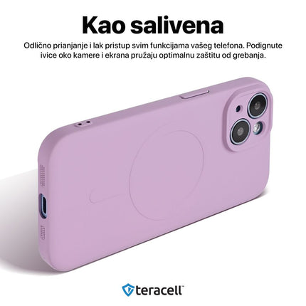 Maska za iPhone 17 Pro Max 6.9 ljubicasta Teracell Giulietta Magsafe