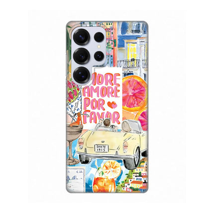 Maska za Samsung S938B Galaxy S25 Ultra More Amore Silikonska Print