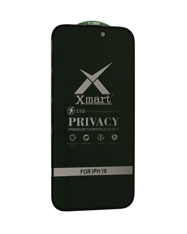 Zastitno staklo Tempered glass X mart 9D Privacy za iPhone 16 6.1