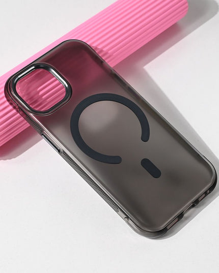 Maska za iPhone 13/14 6.1 crna Magsafe Glow