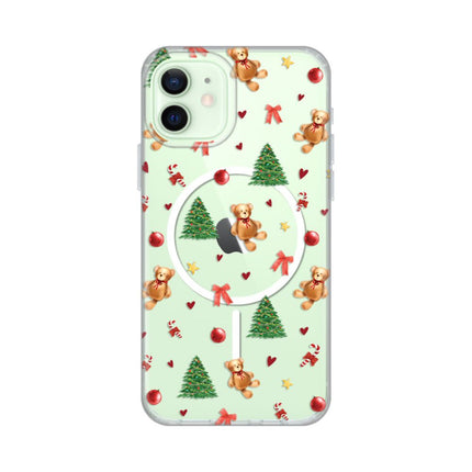 Maska za iPhone 12/12 Pro 6.1 Marry Bear Print Magsafe