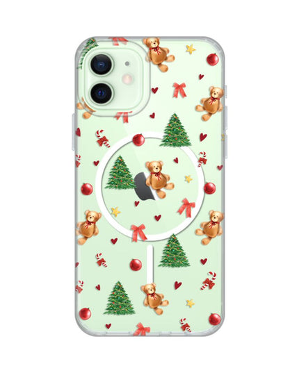 Maska za iPhone 12/12 Pro 6.1 Marry Bear Print Magsafe