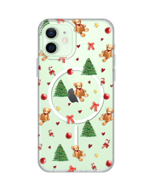 Maska za iPhone 12/12 Pro 6.1 Marry Bear Print Magsafe