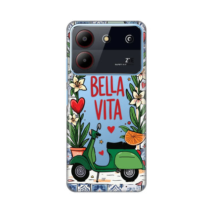 Maska za ZTE Blade A54 Bella Vita Silikonska Print Skin