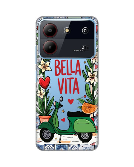 Maska za ZTE Blade A54 Bella Vita Silikonska Print Skin