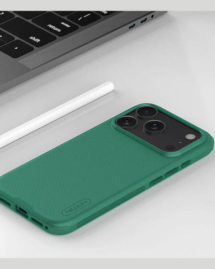 Maska za iPhone 17 Pro 6.3 zelena Nillkin Scrub Pro