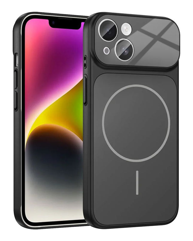 Maska za iPhone 13/14 6.1 crna Magsafe LookLike