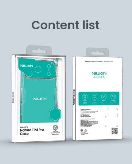 Maska za iPhone 17 Pro 6.3 transparent Nillkin Nature Pro