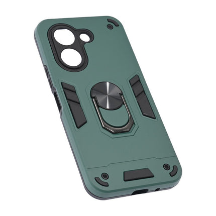 Maska za Honor X7e tamno zelena Hard Ring