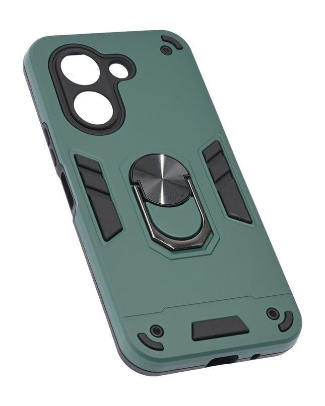 Maska za Honor X7e tamno zelena Hard Ring