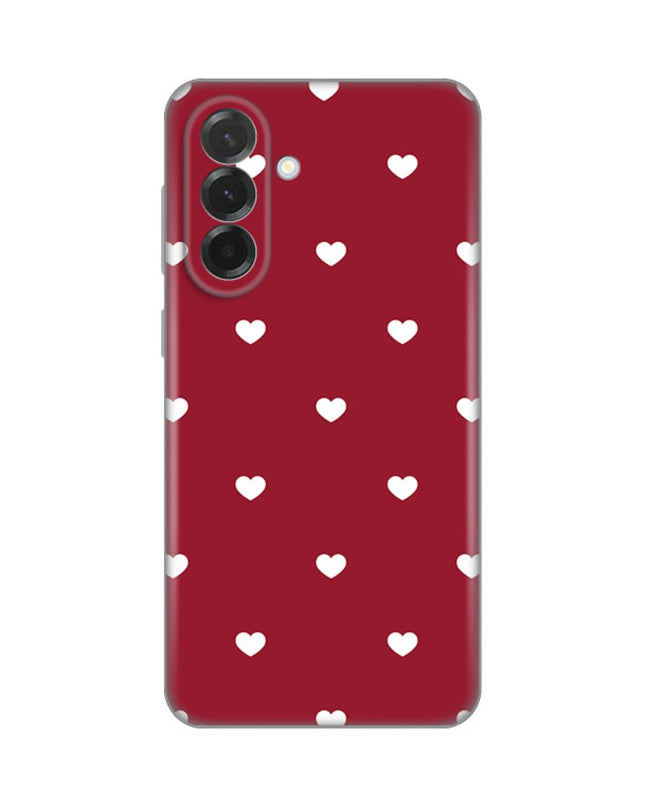 Maska za Samsung A376B Galaxy A37 5G Burgundy Hearts Silikonska Print Skin