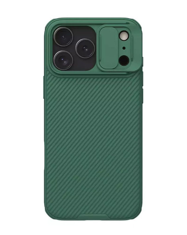 Maska za iPhone 17 Pro Max 6.9 zelena Nillkin CamShield Pro