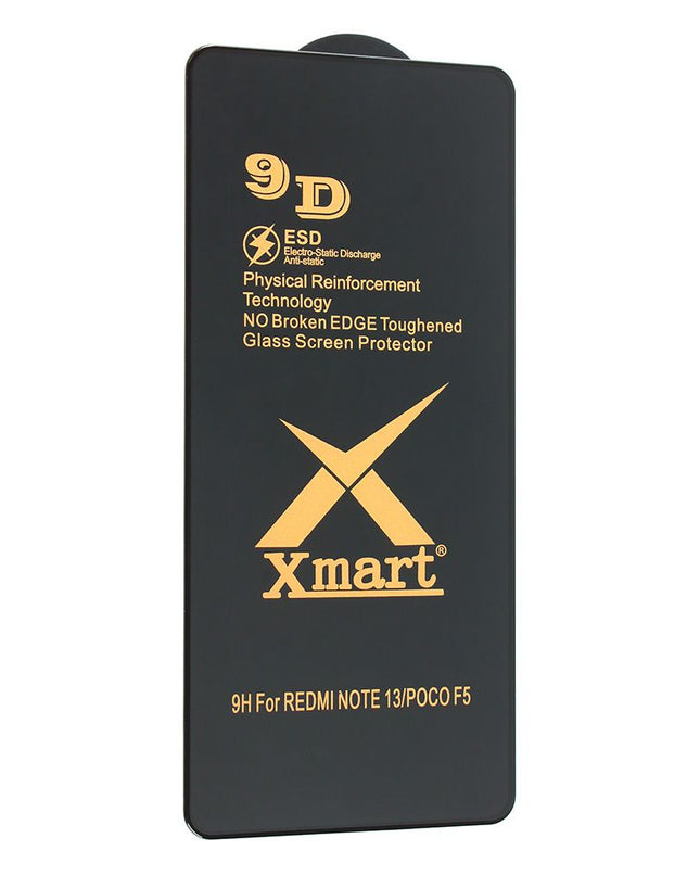 Zastitno staklo Tempered Glass X mart 9D za Xiaomi Redmi Note 13 4G (EU) crni