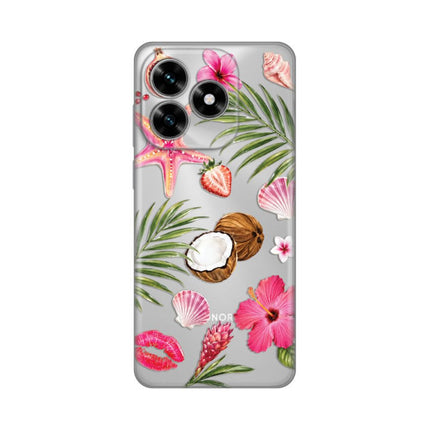 Maska za Honor X5c Plus Coconut Paradise Silikonska Print