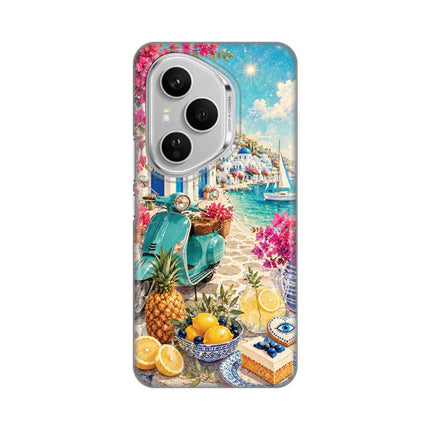 Maska za Honor 400 Pro Summer in Greece Silikonska Print Skin