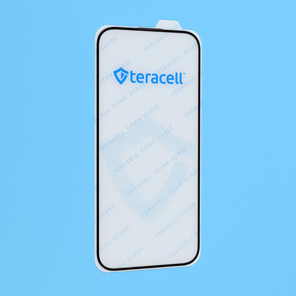 Zastitno staklo Tempered glass Teracell Titan 2.5D za iPhone 15 Pro 6.1 crni