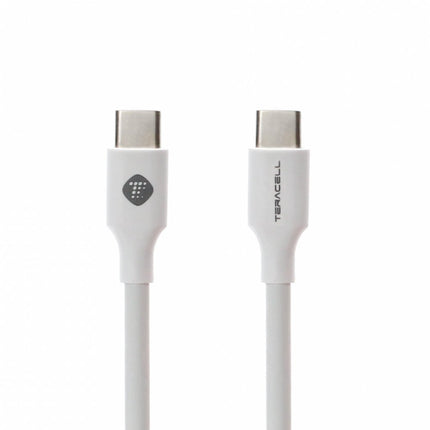 Data kabl Teracell Plus 45W PD Type C na Type C beli 2m