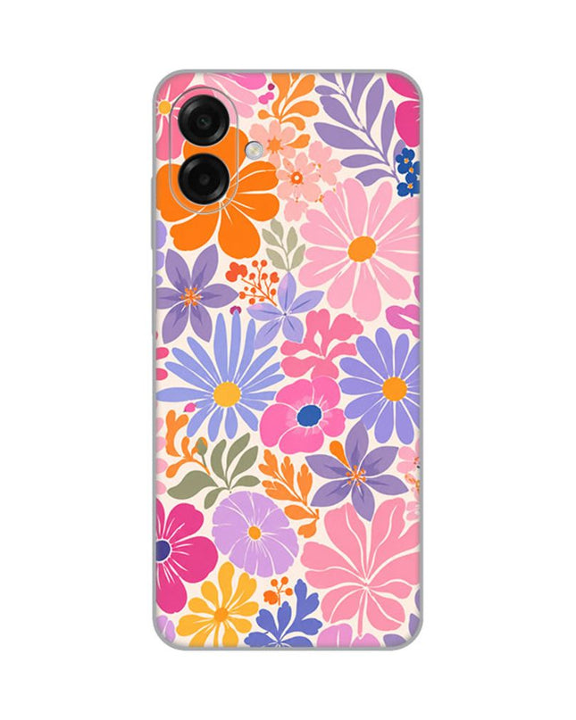 Maska za Samsung A075F Galaxy A07 Sunny Petals Silikonska Print