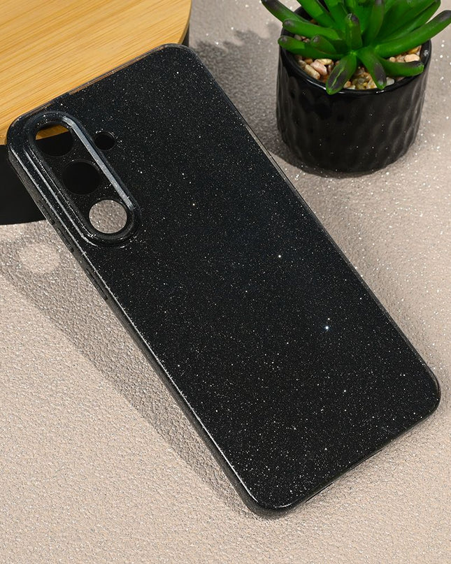Maska za Samsung S731B Galaxy S25 Fe crna Sparkle Dust