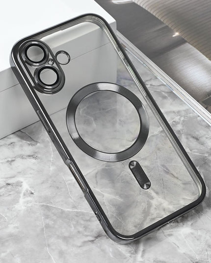 Maska za iPhone 17 6.3 siva Magsafe Lux