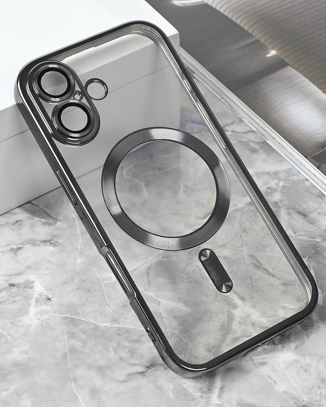 Maska za iPhone 17 6.3 siva Magsafe Lux