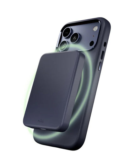 Maska za iPhone 17 Pro 6.3 tamno plava Puro ICON MAG PRO